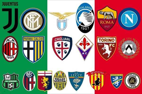 Một số CLB bóng đá có thành tích tốt ở giải Serie A